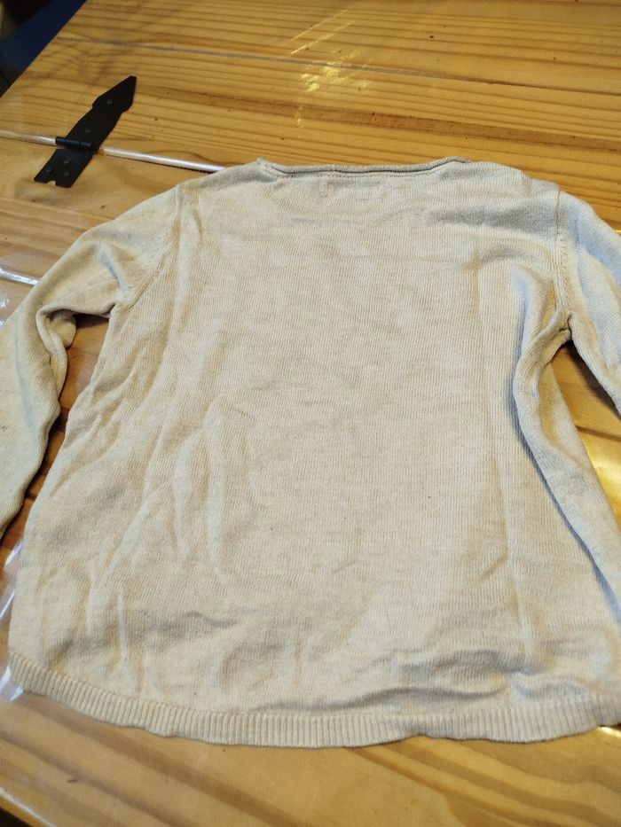 Pull beige - photo numéro 4