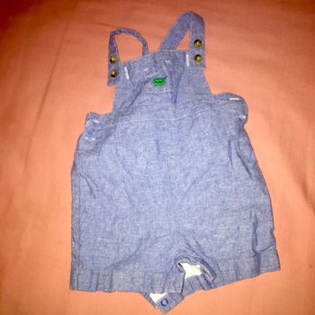 Salopette été short mixte