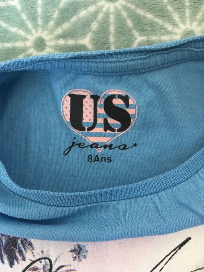 Teeshirt bleu - photo numéro 3