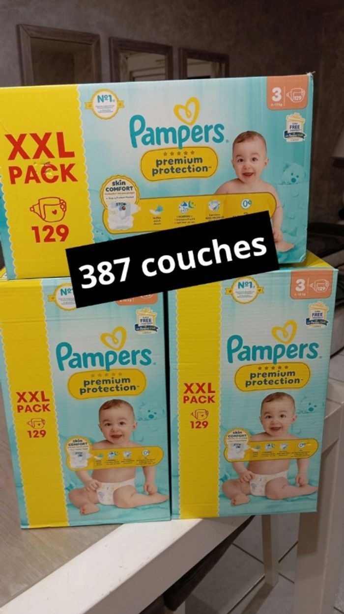 Pampers toute taille neuf jamais ouvert - photo numéro 4
