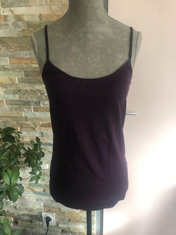 Débardeur violet extensible 36