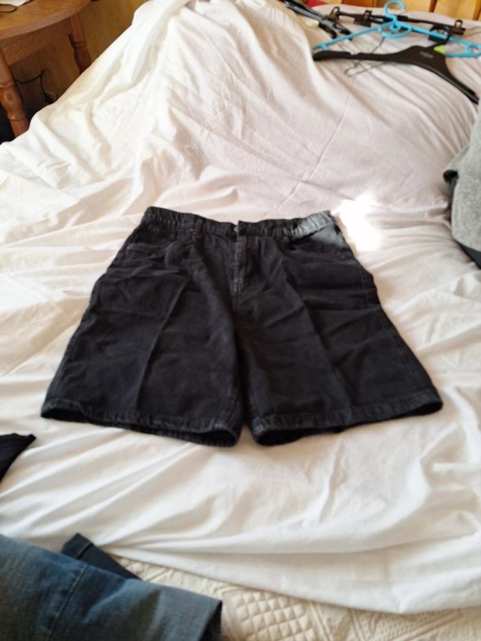 Short jean grande taille
