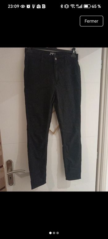 Jean skinny taille haute 38- Kiabi