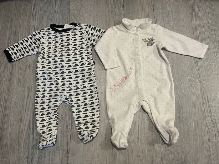 Lot de 5 pyjamas bébé – 9 mois – Orchestra & Kiabi - photo numéro 3