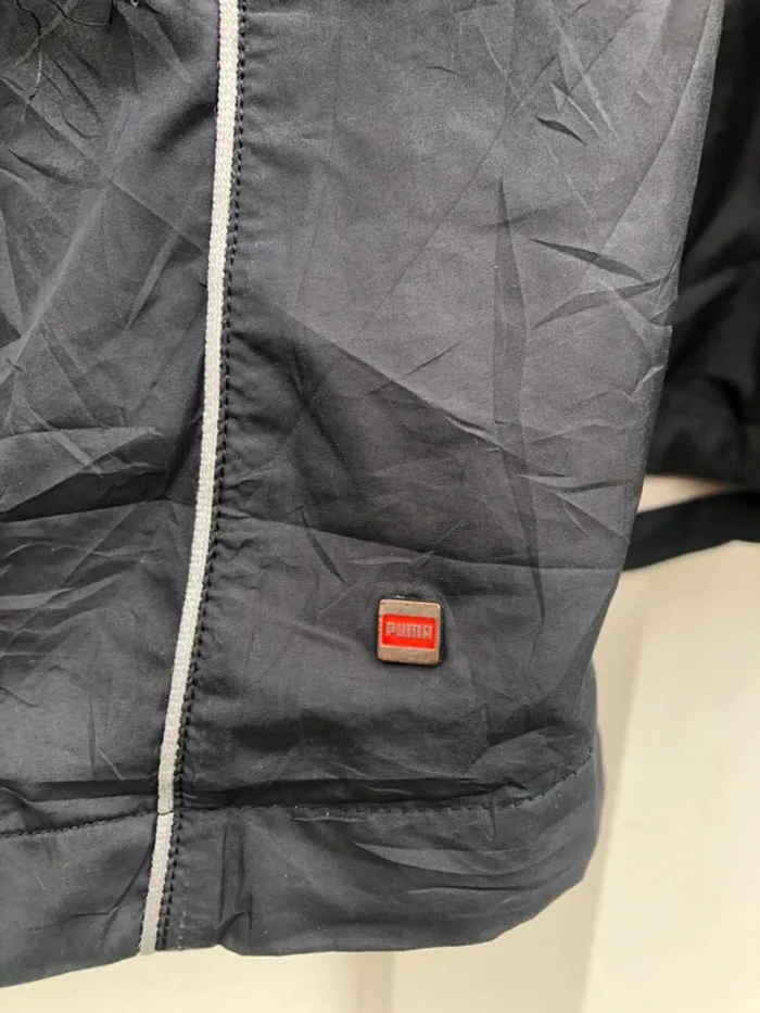 Puma track jacket Windbreaker Coupe-vent Mens taille L - photo numéro 3
