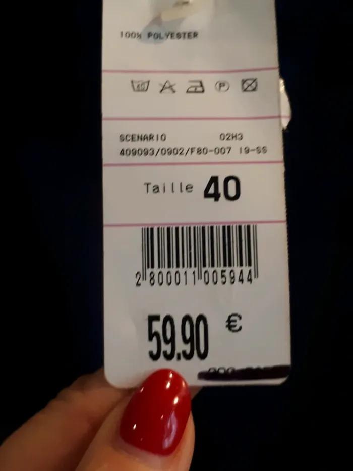 Robe de soirée neuve T 40 - photo numéro 3