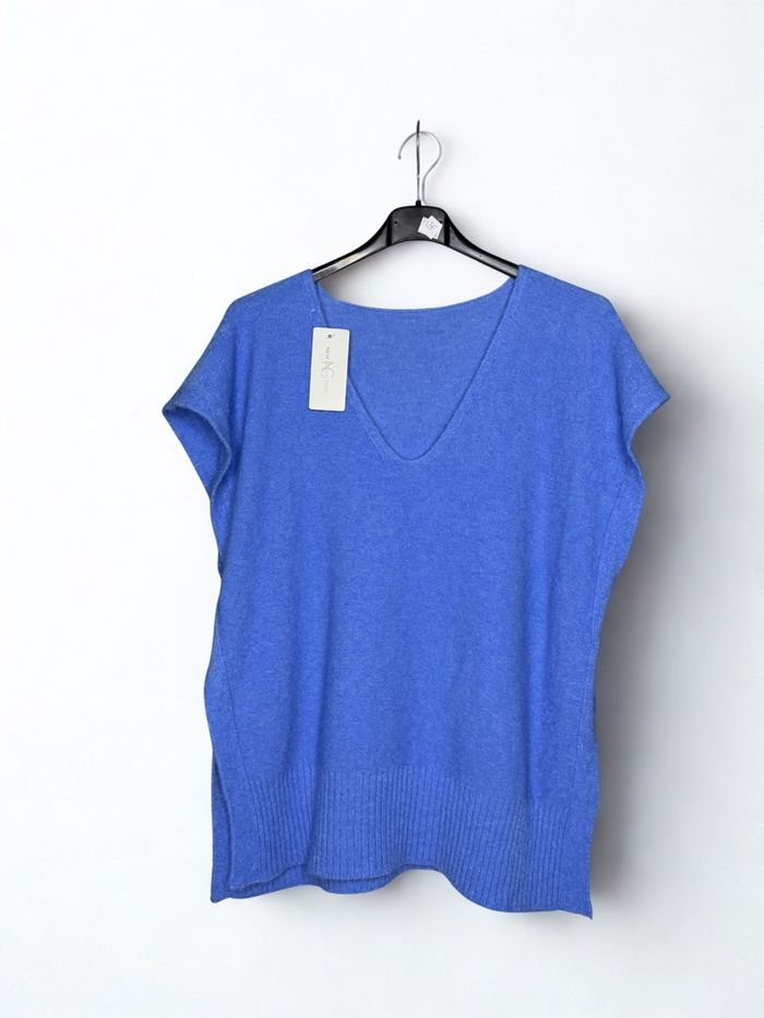 Pull sans manche grande taille