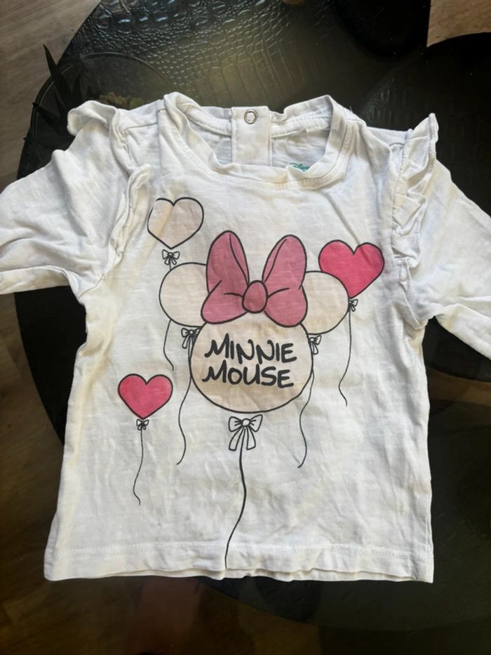 Tee shirt minnie