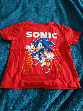 Tee shirt sonic