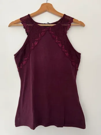 Top dentelle femme H&M