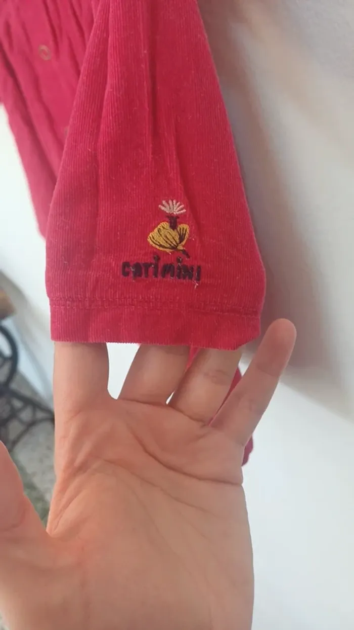 Robe rose catimini 12 mois en très bon état - photo numéro 6