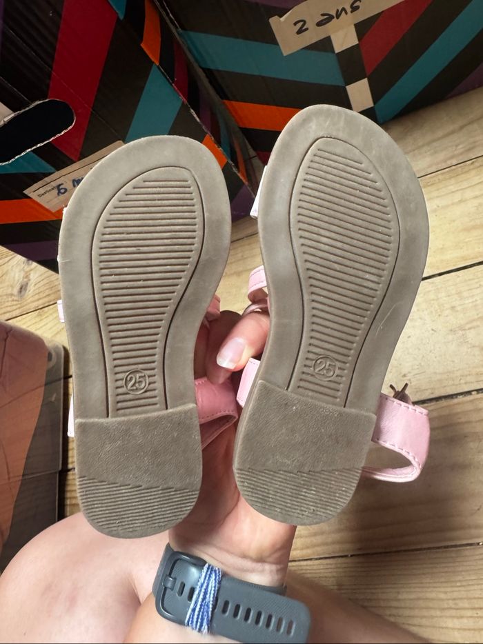 Chaussure ouverte fille 25 - photo numéro 2