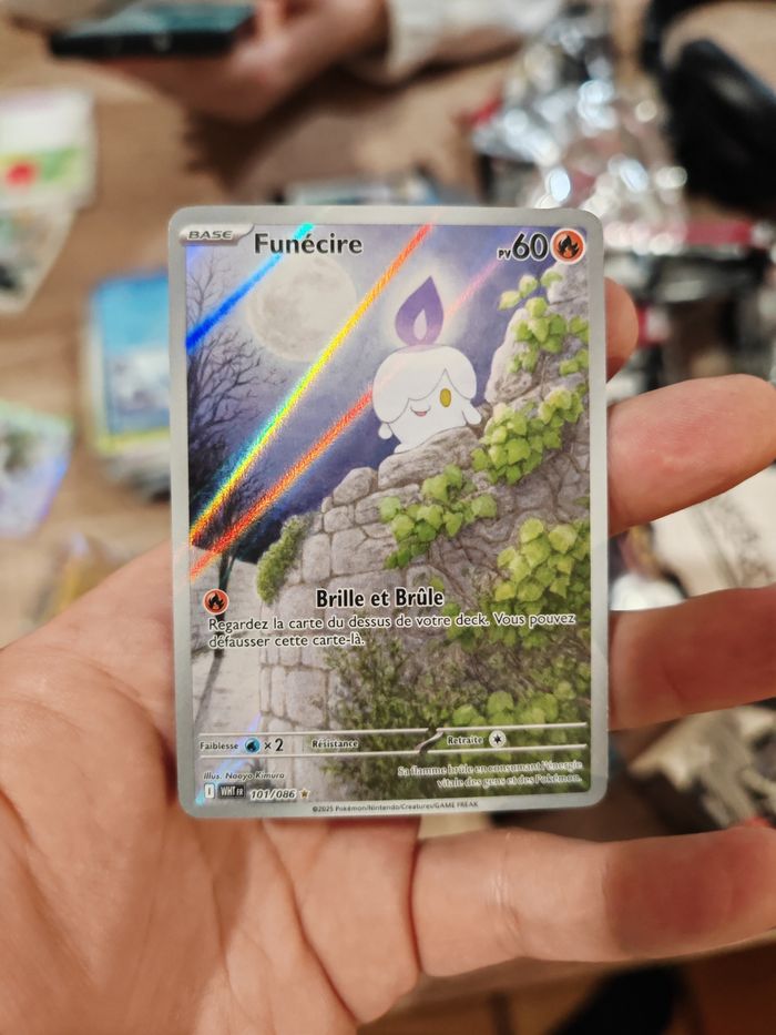 Carte Pokémon: Funécire 101/86 de la série 10.5 Flamme Blanche