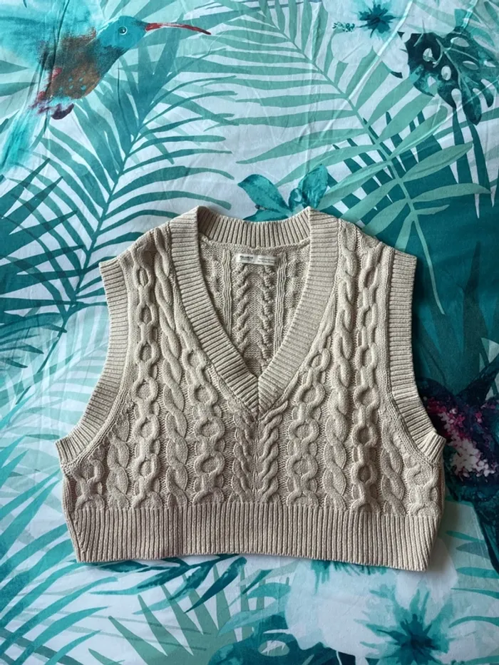 Pull sans manche