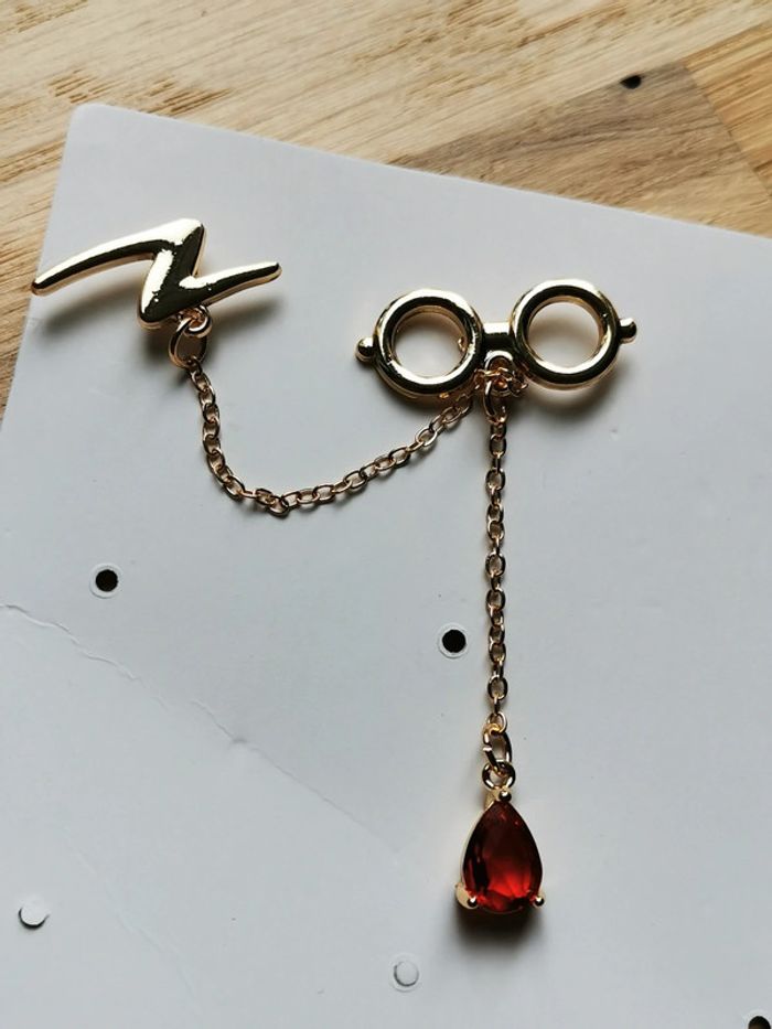 Broche pins double Harry Potter