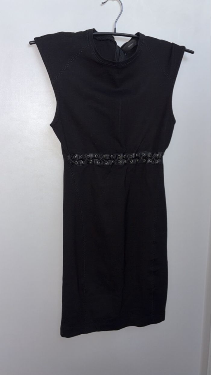 DIESEL - Robe courte sans manches - Taille XS - Noir - photo numéro 4