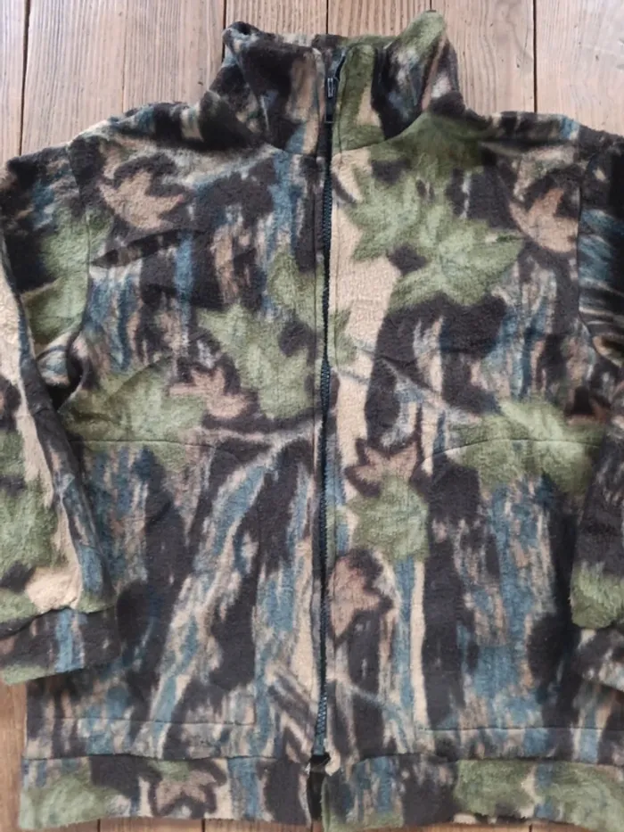 Veste polaire realtree camo chasse enfant - photo numéro 2