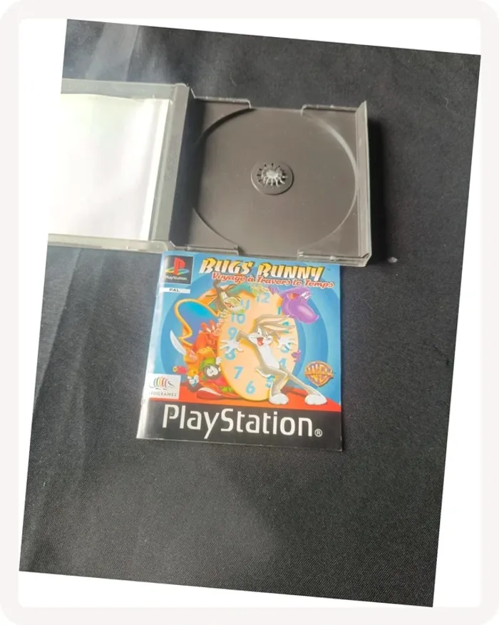 Boîte vide bugs bunny Playstation 1 - photo numéro 3