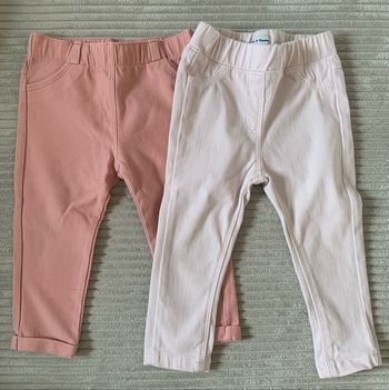 Lot 2 pantalons 18 mois