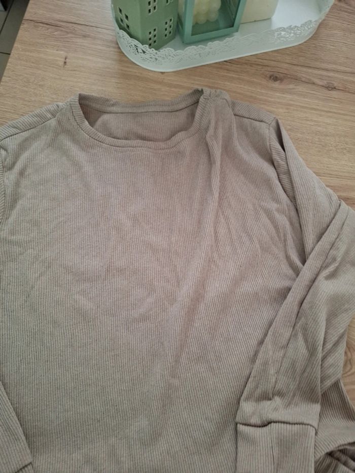 Ensemble femme taille M beige en très bon état - photo numéro 5