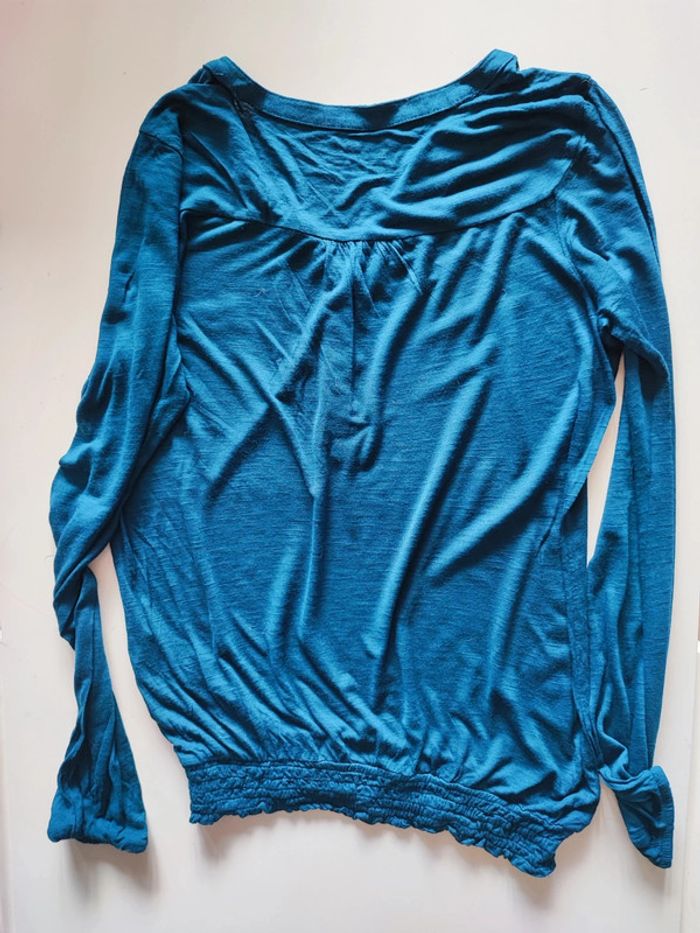 Top bleu canard - photo numéro 4