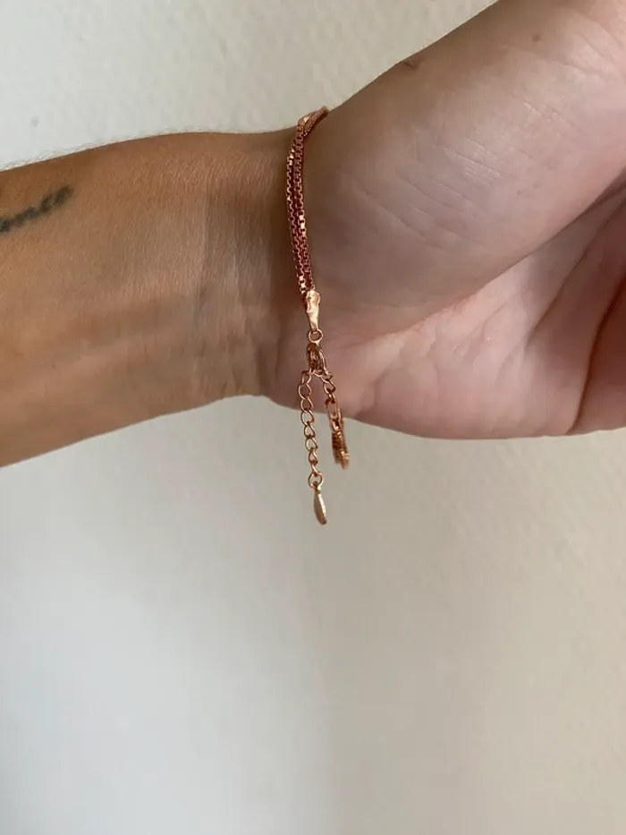 Bracelet trèfle en acier inoxydable - photo numéro 2