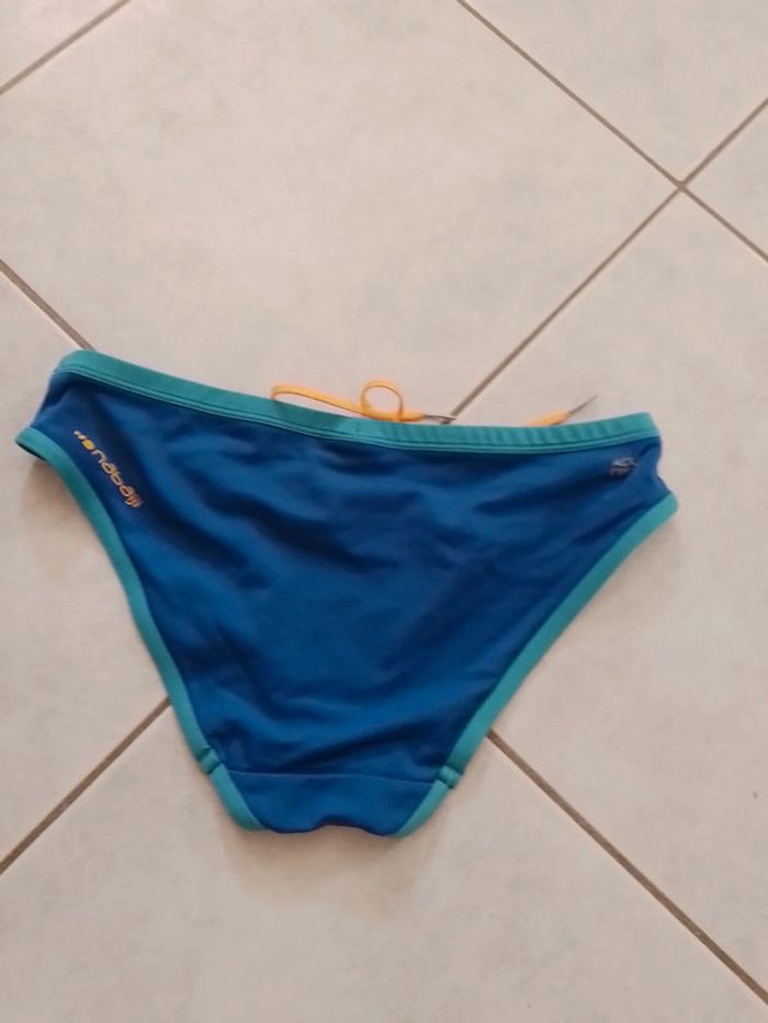 Slip de bain bleu Nabaiji - photo numéro 2