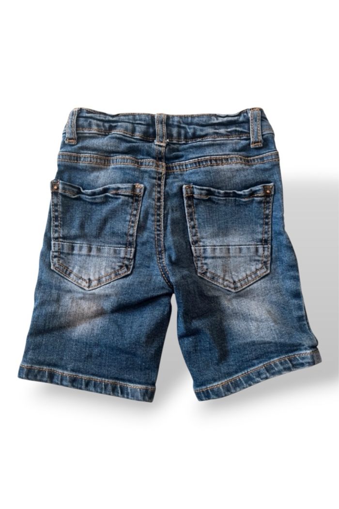 Short - jeans enfant / bleu / enfant / 4ans-104cm / Kiabi - photo numéro 2