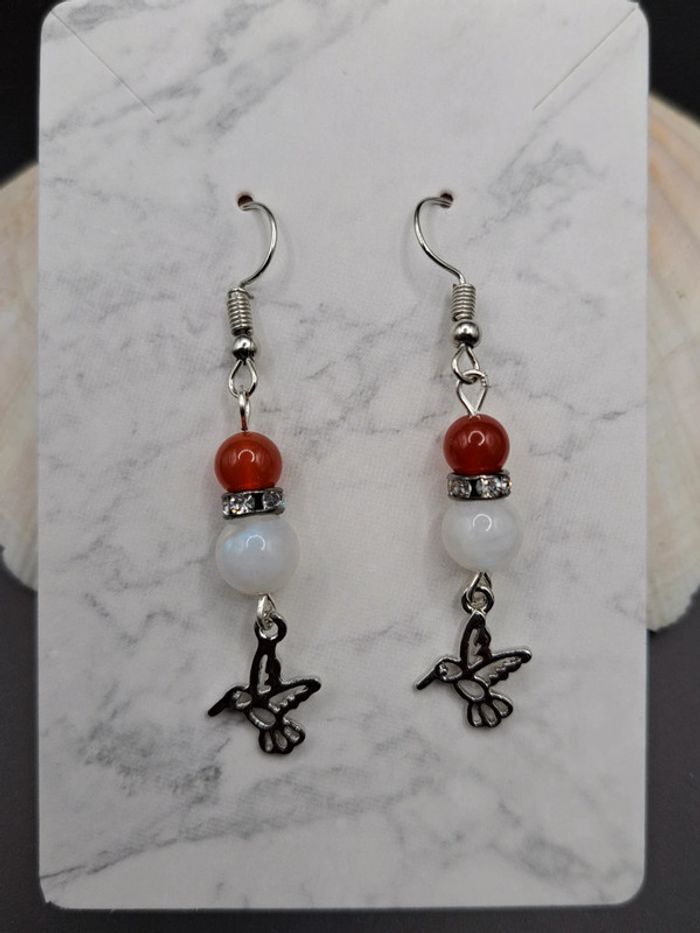 Boucles d'oreilles argent 925