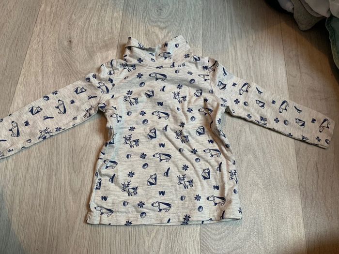 Sous pull col roulé 80cm