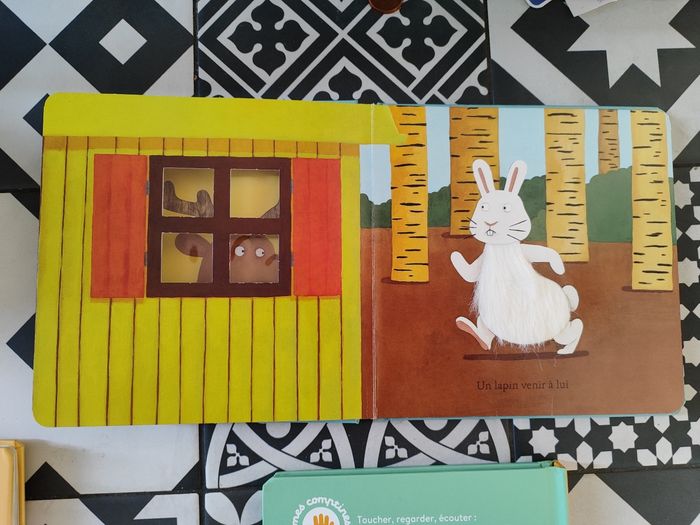 Lot de 3 beaux livres à toucher - photo numéro 4