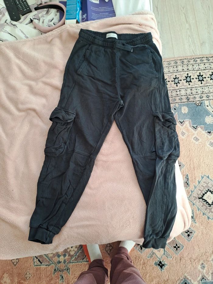 Jogging cargo zara 13 14 ans noir - photo numéro 2