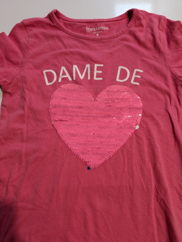 T shirt rose - photo numéro 4