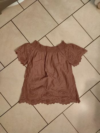 Haut broderie anglaise