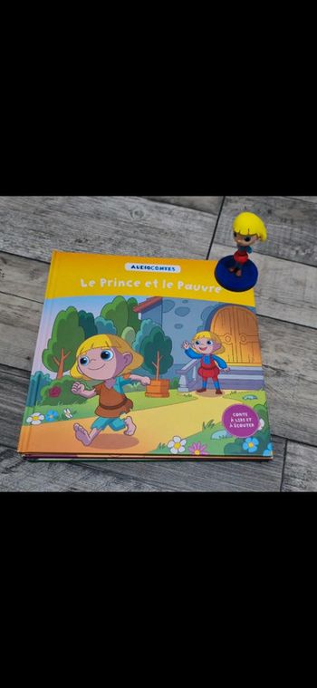 Hachette 21 Audioconte livre et figurine audio conte