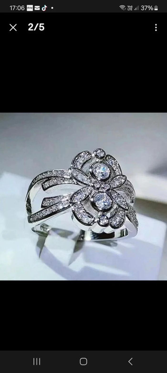 Bague en argents massif 925 - photo numéro 6