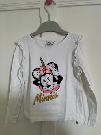 Manche longue Disney Minnie 5 ans