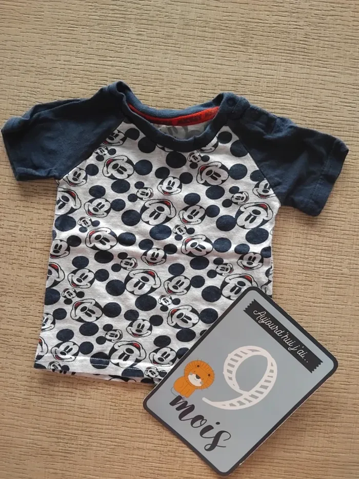 Tee shirt 6/9 mois / 74 cm