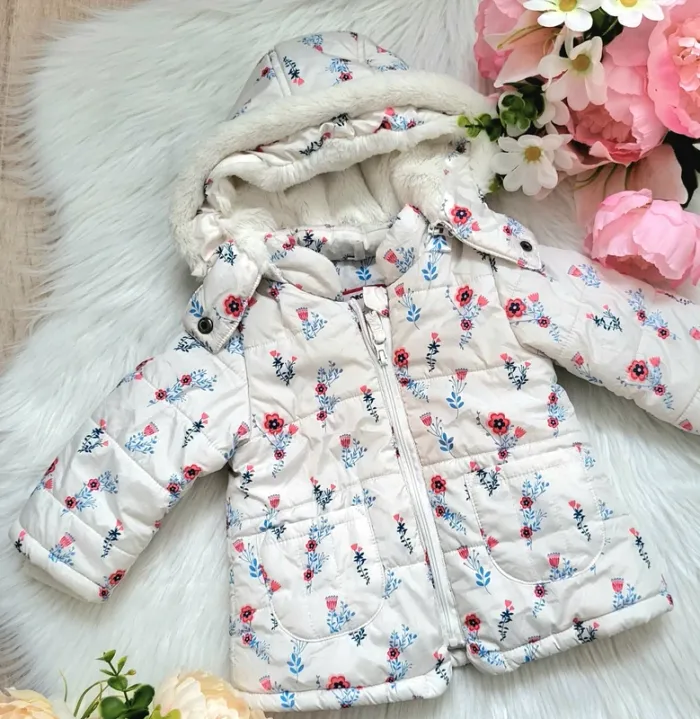Doudoune Orchestra bébé 6 mois imprimé fleurs