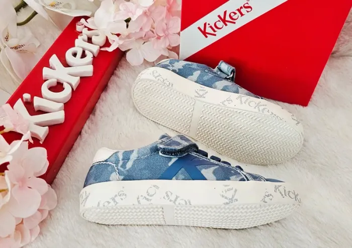 Baskets Sneakers Tennis Scratch Élastique Kickers T25 - photo numéro 2