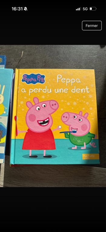 Livre peppa pig 