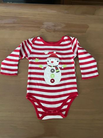 Body rouge In Extenso 18 mois