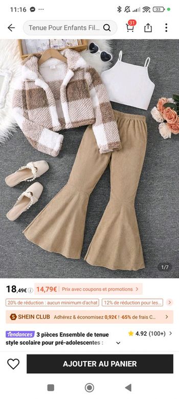 Pantalon large