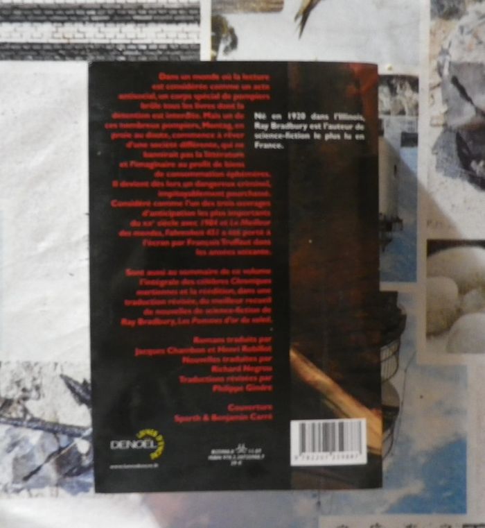 Fahrenheit 451 Chroniques martiennes Ray Bradbury - photo numéro 3