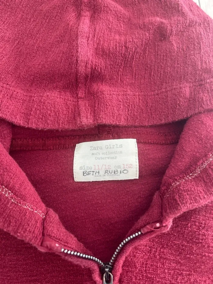 Veste bordeaux 152 cm - photo numéro 2