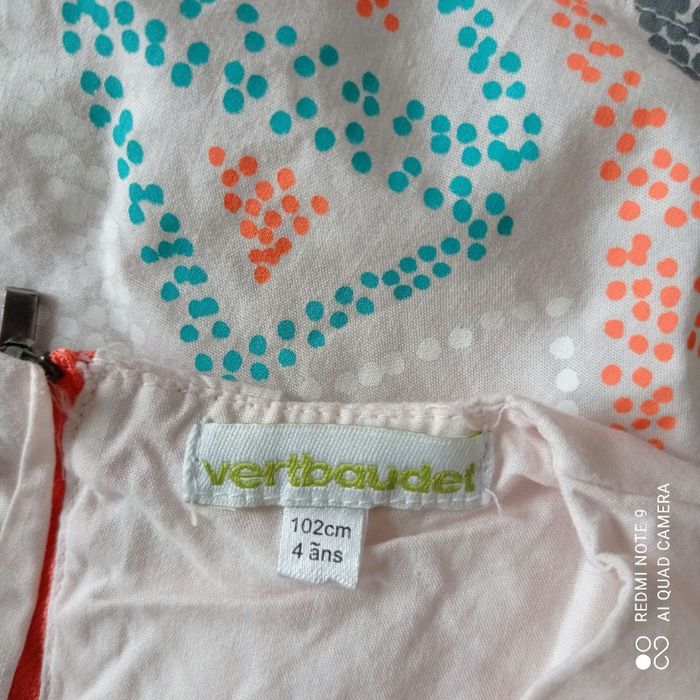 Blouse abricot 4ans Vertbaudet - photo numéro 7