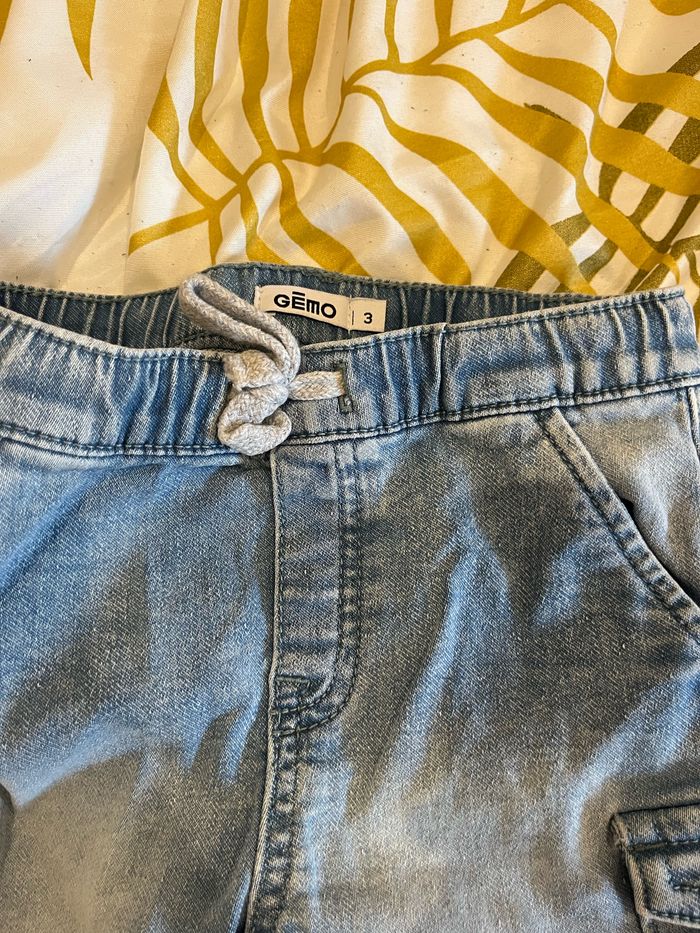 Short en jean 3 ans gemo - photo numéro 3