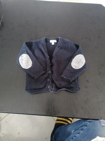 Gilet grain de blé 6 mois