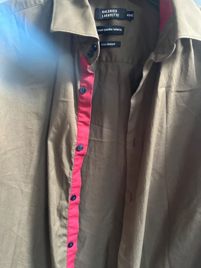Chemise homme Galerie LaFayette 41/42 - photo numéro 5