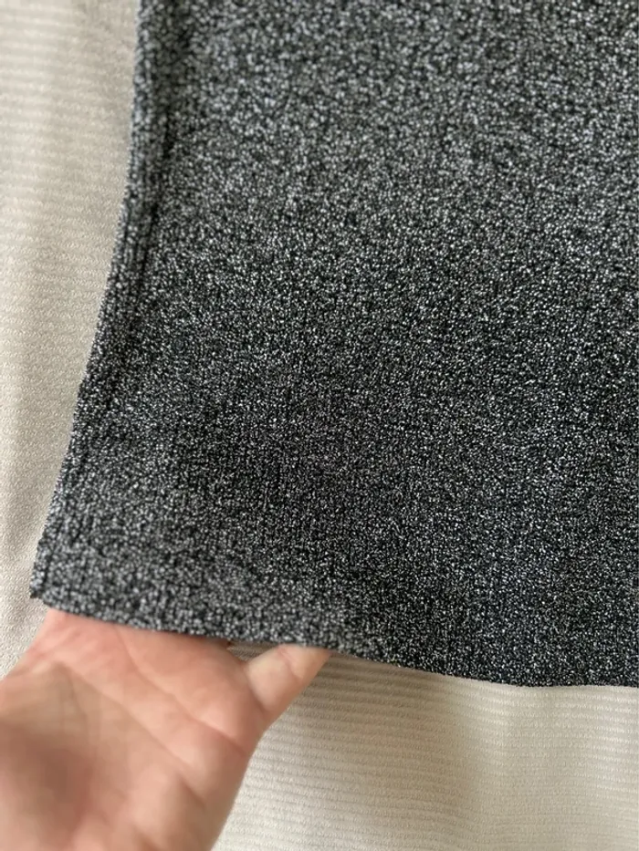 Débardeur gris argenté, H&M taille S - photo numéro 6